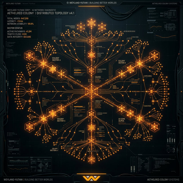Node-Logic Network Topology and Hierarchical Data Link