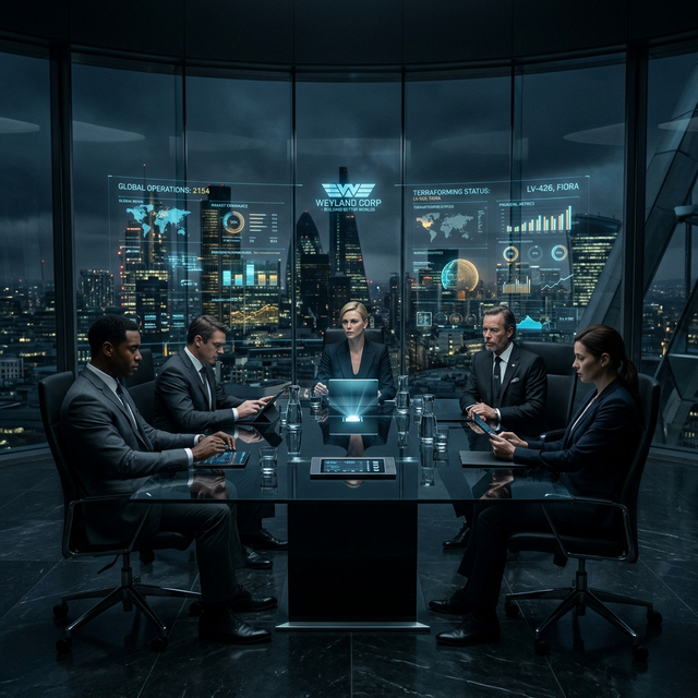 Weyland-Yutani Medical Insurance and Bio-Monitor