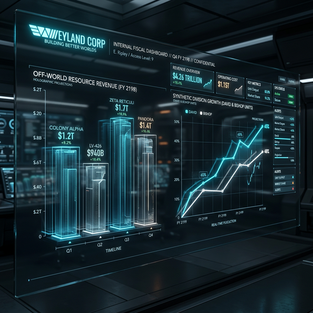 Corporate Fiscal Dashboard UI