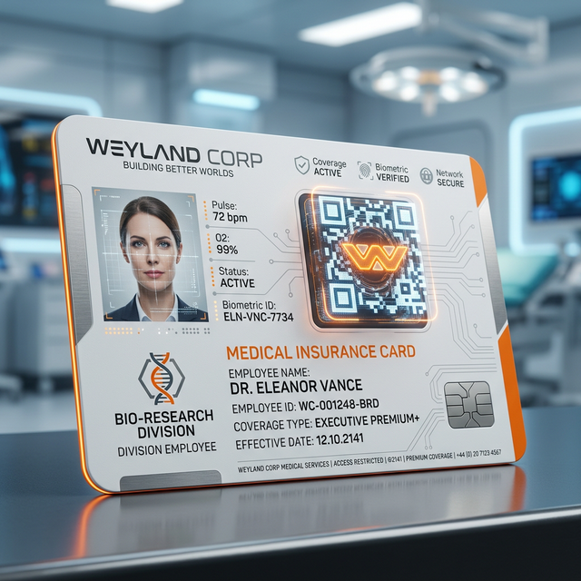 Weyland Medical Card