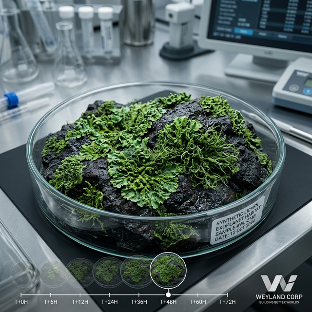 Synthetic Mycelium Filament - Scanning Electron Microscopy at 250,000x