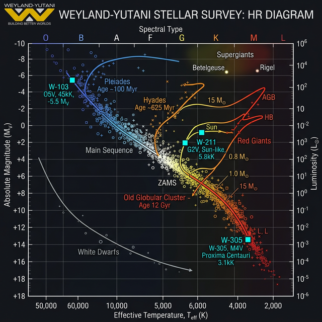 Stellar Lifecycle and Resource Yield Mapping